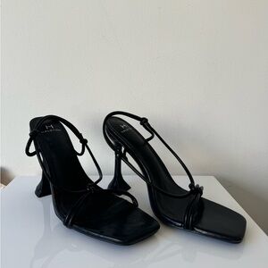Halston Heritage Black Elegant Heels